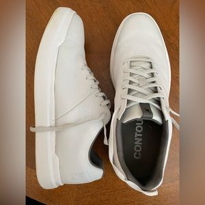 footjoy contour golf shoes, size 11, white